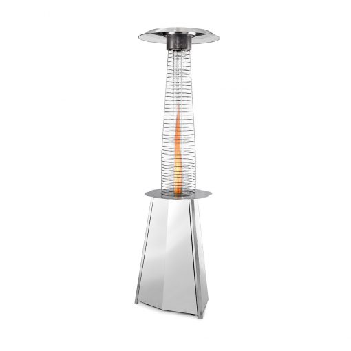 Parasol chauffant gaz - Solflame Inox - Outdoor Heating