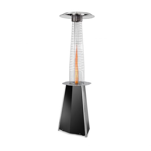 Parasol chauffant - Solflame noir - Outdoor Heating